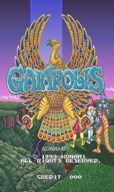 Gaiapolis (ver EAF) Title Screen